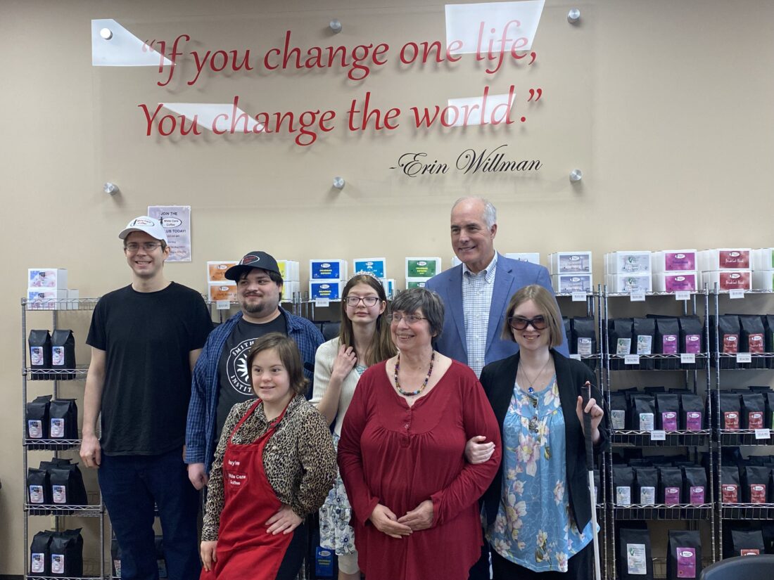 Casey visits White Cane Tuesday to advance disability employment bill